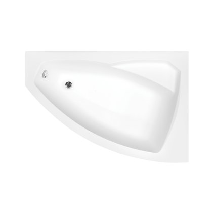 Akrylátová asymetrická vana Rima 160x100 PRAVÁ - POŠKOZENO