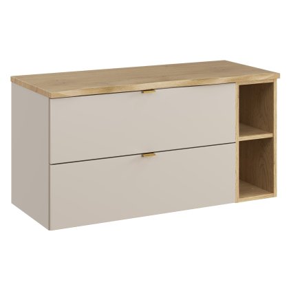 Koupelnová skříňka pod deskové umyvadlo Dalia Cashmere 100 kašmír