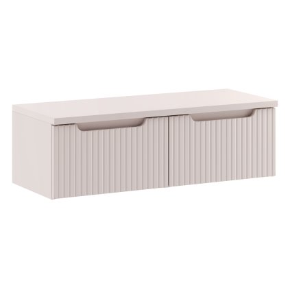 Koupelnová skříňka pod deskové umyvadlo Nova Cashmere 100 kašmír