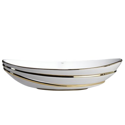 UMYWALKA NABLATOWA CERAMICZNA OWALNA LAVI WH GL LN 625 BIALY POLYSK 62 36 CM %5B172146%5D 1200