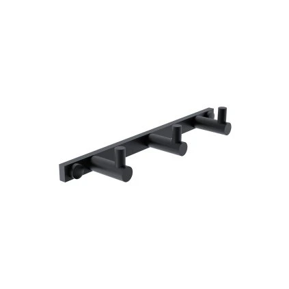 Trojháček s jednoduchými háčky BORMO černá - BRC 11103-90