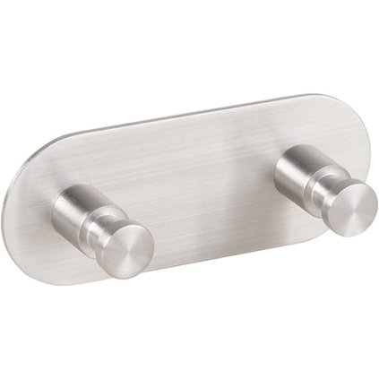 Věšák se 2 háčky, mat - 132206035