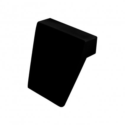 Podhlavník k akrylátovým vanám MODERN POD B (235x250 mm | barva: černá)