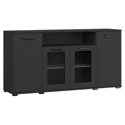 Komoda Frazio B 160, černá