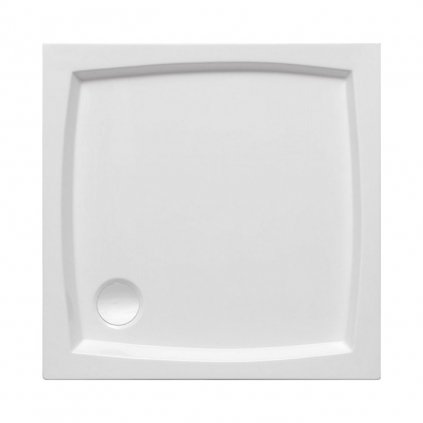 Čtvercová akrylátová sprchová vanička Patio 2 80x80 (90x90)