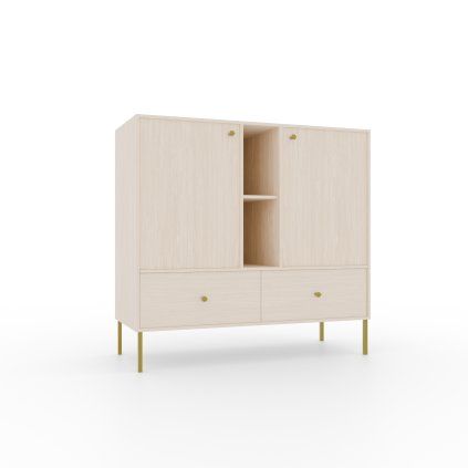 Komoda TILI 2D 2S 2P BS 100, písková