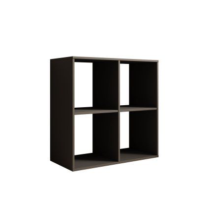 Knihovna LENTI 2x2 G 80, šedá