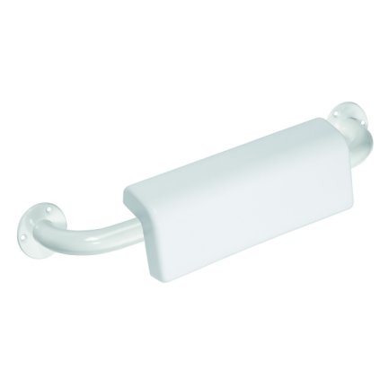 HELP: Madlo se zádovou opěrkou k WC 500 mm, bílé, bez krytky - 301100504-o