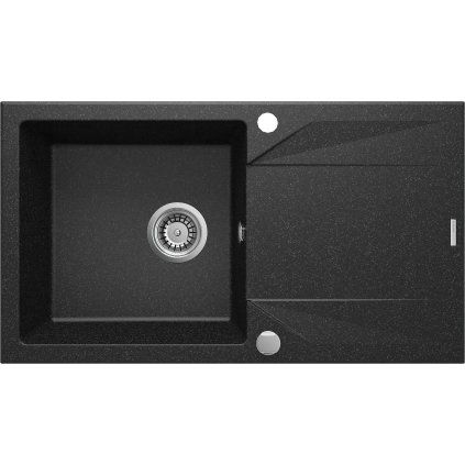 Dřez Evora s odkapávačem, granit - ZQJ 2113 grafit