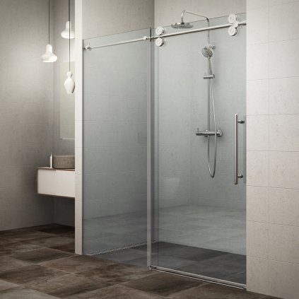 Posuvné sprchové dveře KID2 pro instalaci do niky