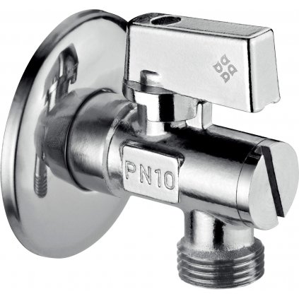 Rohový ventil pro připojení splachovače WC 1/2" - 1/2" - VFA B63M