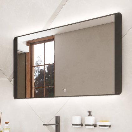 cerne led zrcadlo 800x600 s dotykovym senzorem nahled