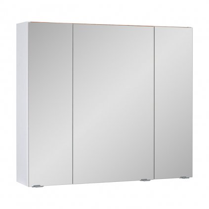 Zrcadlová skříňka závěsná bez osvětlení Amanda W 80 ZS - bílá
