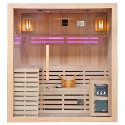 SAUNA FINSKA WYSOKOTEMPERATUROWA Z PIECEM OSLO5HRAVIA 6KW 4 5 OSOBOWA 180 160 CM [77766] 1200