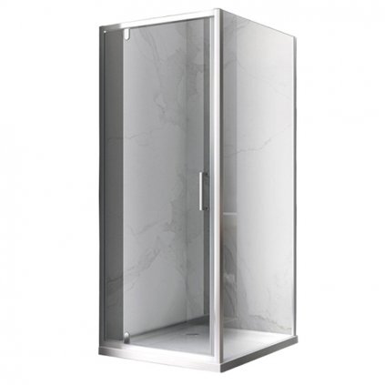 Čtvercový sprchový kout HYD-SK04 70x70 chrom/transparent