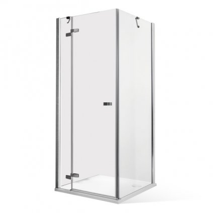 Čtvercový sprchový kout CORNER ELEGANT LEFT - bez vaničky