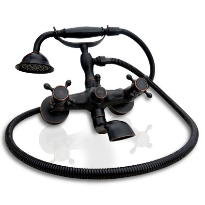 Vanová baterie REA RETRO OLD černá mat