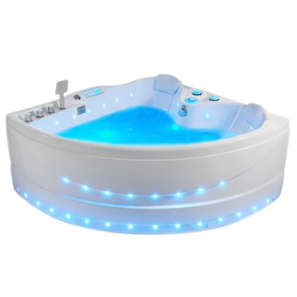 WANNA Z HYDROMASAZEM ROMA 764 PRAWA BIALA 150 150 CM 141532 1200