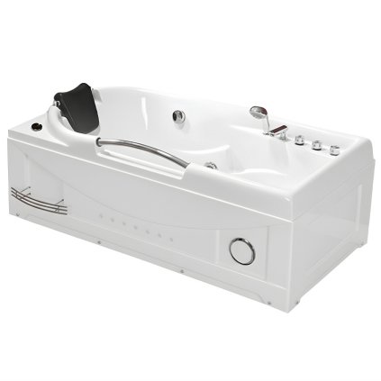 WANNA Z HYDROMASAZEM Z PODGRZEWACZEM RAMZES 634H BIALA 168 85 CM 152740 1200