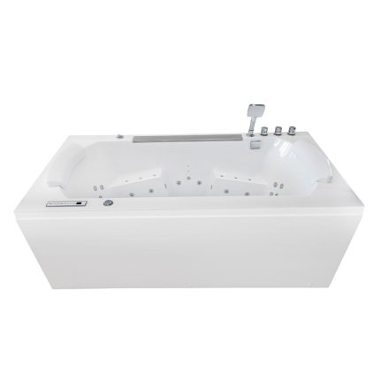 WANNA Z HYDROMASAZEM MARBE 941 BIALA 180 90 CM 75173 1200