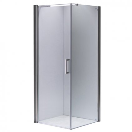 Čtvercový sprchový kout HYD-SK1190B 90x90 chrom/transparent - bez vaničky