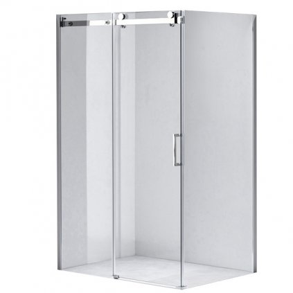 Obdélníkový sprchový kout HYD-OK15 110x90 chrom/transparent - bez vaničky