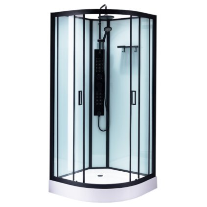 KABINA PRYSZNICOWA Z HYDROMASAZEM PUERTO 01A 80 80 CM 76456 1200