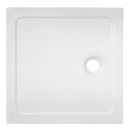 Čtvercová akrylátová sprchová vanička HYD-SSV-ST06A 100x100 bílá
