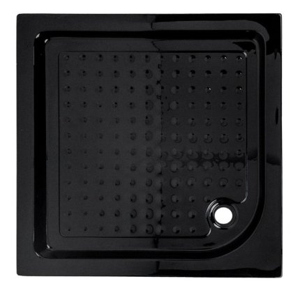 Čtvercová akrylátová sprchová vanička HYD-SSV-SXL02C 100x100 černá