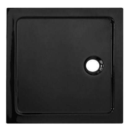 Čtvercová akrylátová sprchová vanička HYD-SSV-ST06A 100x100 černá