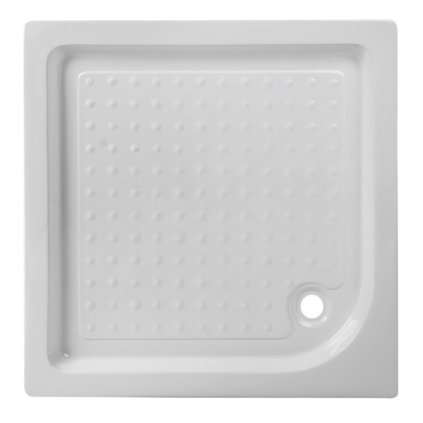 Čtvercová akrylátová sprchová vanička HYD-SSV-SXL02C 100x100 bílá