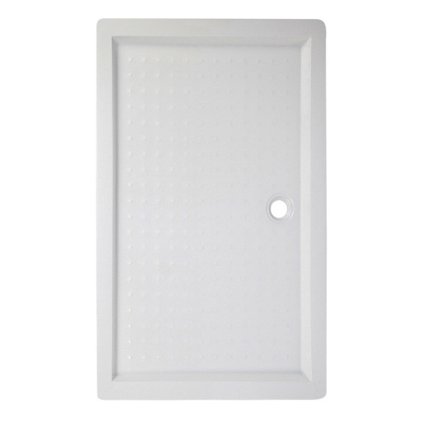 Obdélníková akrylátová sprchová vanička HYD-OSV-SXL04C 120x90 bílá