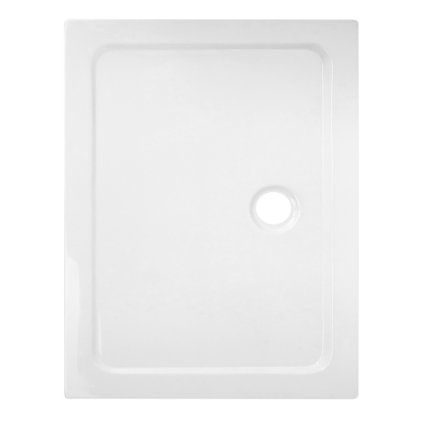 Obdélníková akrylátová sprchová vanička HYD-OSV-ST05B 80x70 bílá