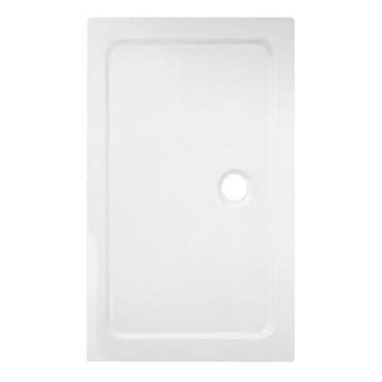 Obdélníková akrylátová sprchová vanička HYD-OSV-ST06C 120x100 bílá