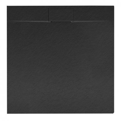 Čtvercová akrylátová sprchová vanička HYD-SSV-MIKO 100x100 černá