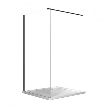 Sprchový kout Walk-In AVEO B 90 (100, 110, 120, 130, 140), výška 195 cm - bez vaničky