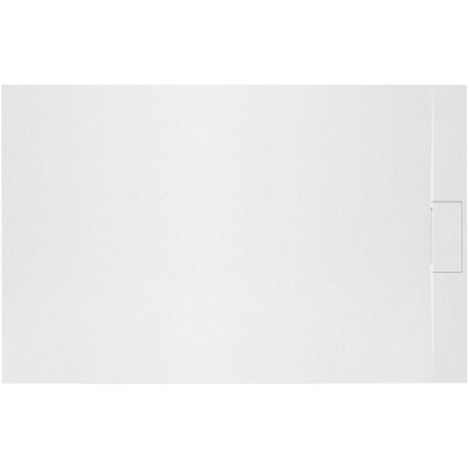 Obdélníková sprchová vanička z SMC kompozitu REA BAZALT 90x120 cm, bílá