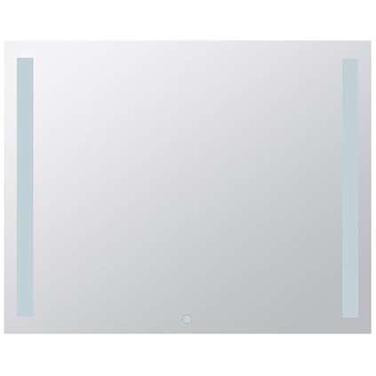 Zrcadlo s LED bočním osvětlením 1000 × 800 mm, dotykový senzor - 101301147