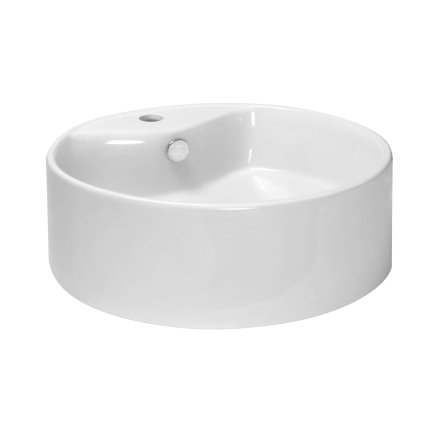 Keramické umyvadlo na desku NV-KR-138 (ø 46 cm)