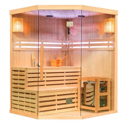 Finská sauna Relax HYD-3946 180x180, 5-6 osob