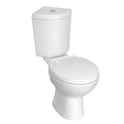 Rohové WC kombi NV-Corner KR 61 ZO se zadním odpadem a SoftClose sedátkem