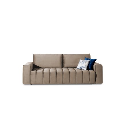 Rozkládací pohovka Lazaro (Materiál potahu Monolith 09 - světle hnědá)