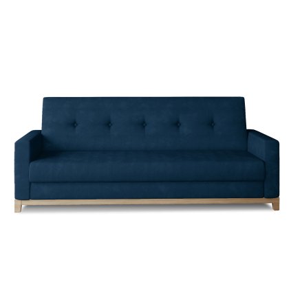 Rozkládací pohovka Selene Buk (Materiál potahu Kronos 09 - modrá)