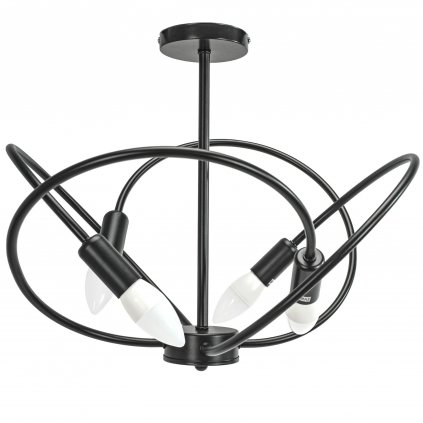 Lampa 4 APP1093-4C černá