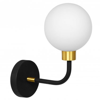 Moderní nástěnná lampa APP1301-1W Black Gold