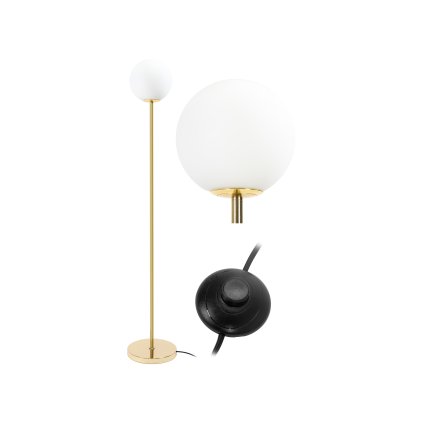 Moderní nástěnná lampa Loft 392229 zlatá