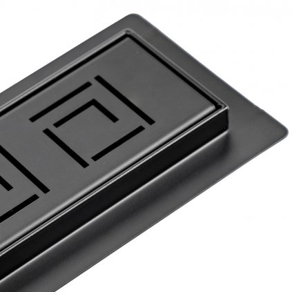 Sprchový odtokový žlab DL01 SIGMA G5 HYD-2669 80 cm, černý