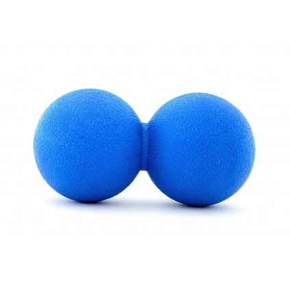 Dvojitý masážní míč Flexifit, modrý, FIT-00217