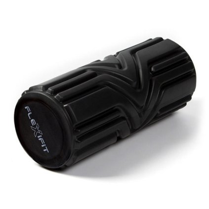 Masážní váleček V-Roller Pro Flexifit, černý, FIT-00730