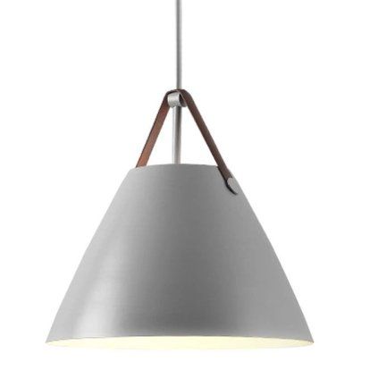 Stropní lampa BUFFO šedá